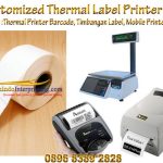 Label Sticker Thermal Roll l Label Timbangan Label l Mobile Printer Mini untuk semua merk printer thermal